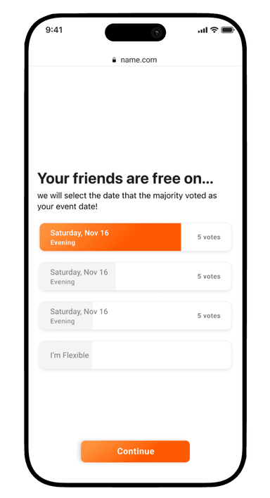 Chill Hangouts App Screenshot